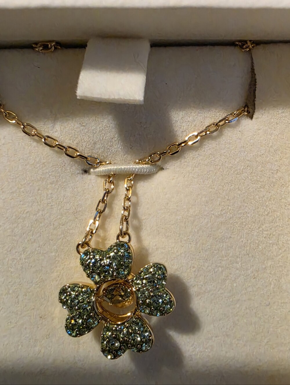 Swarovski Idyllia Clover Pendant Necklace